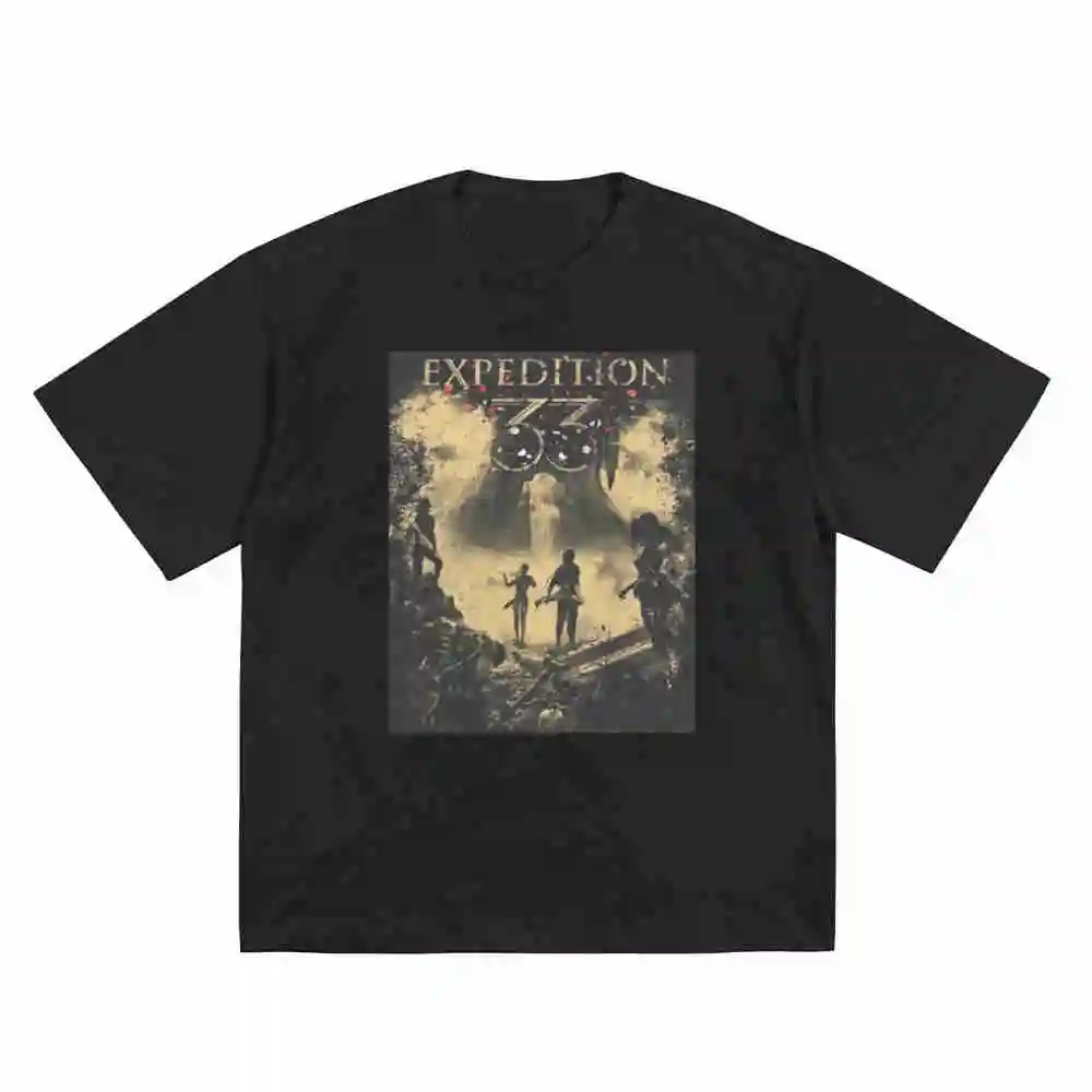 2026 Clair Obscur Expedition 33 Fantasy RPG Gamer Short Sleeve Tee 100% Cotton T-Shirt
