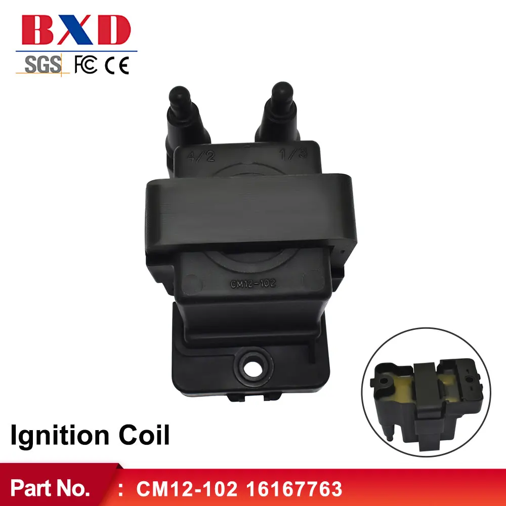 

Высококачественные катушки зажигания 1 шт. для 91-02 Saturn SL SW SC 1.9L L4 CM12-102 16167763 DR46