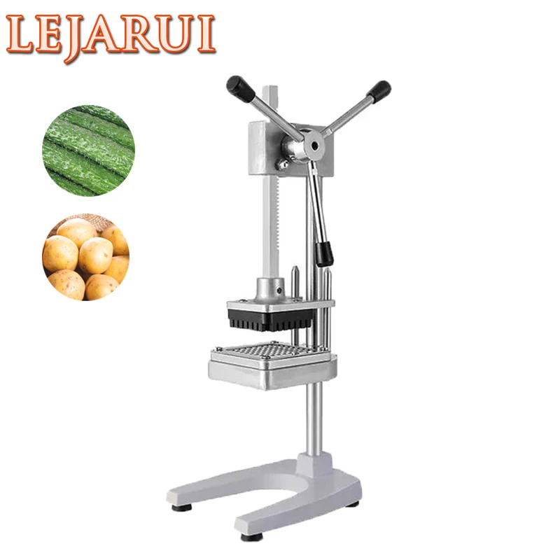 

Commercial Vegetable Fruit Dicer Cutter 7Mm 10Mm 14Mm Blade Home Potato Tomato Food Slicer Chopper Manual Cutting Machine