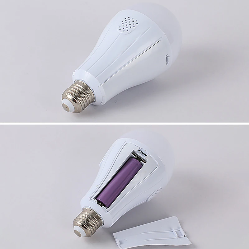 9W LED Emergency Bulb Without Battery Rechargeable Automatic Intelligent Light Bulb Home Power Camping Porch Garden Lamp