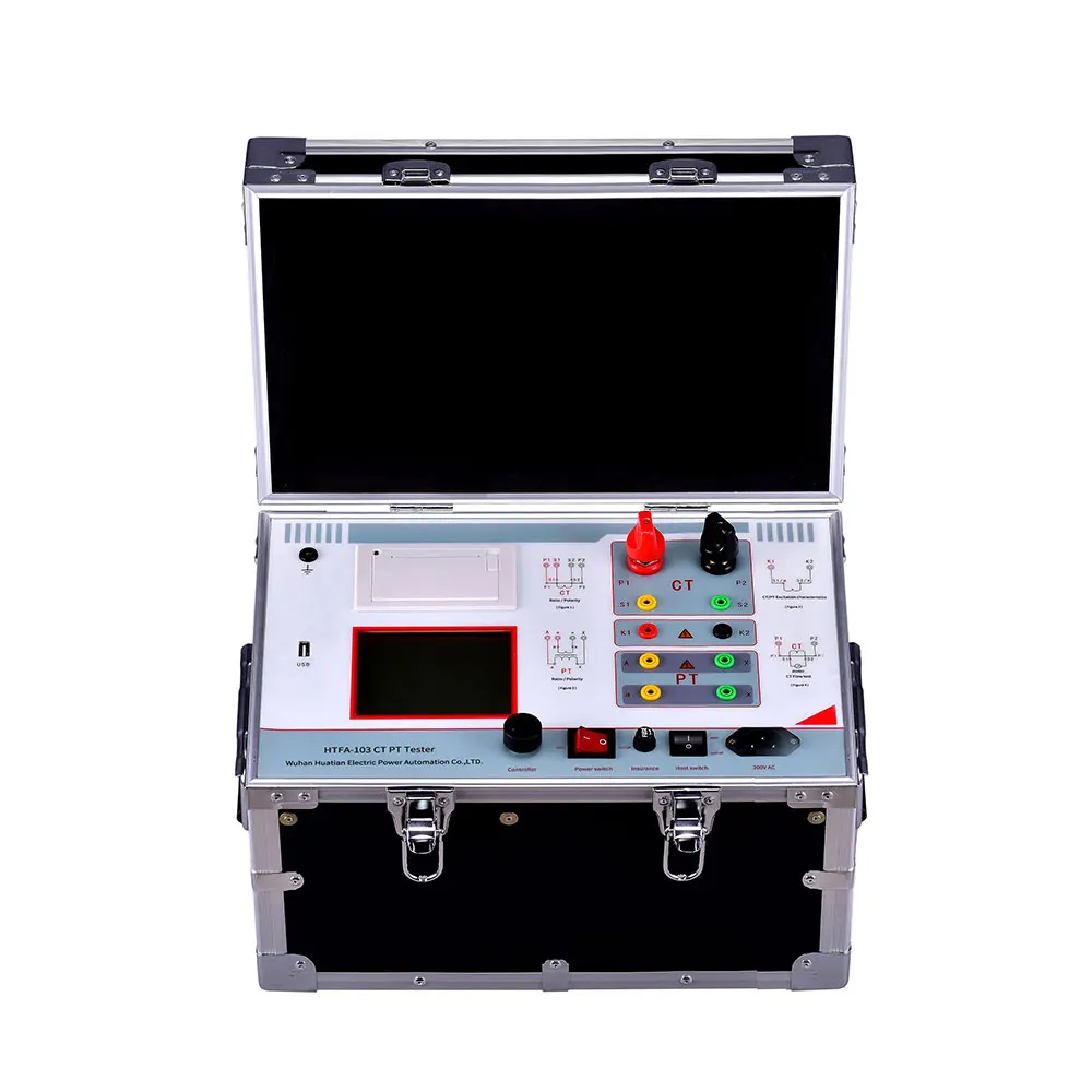 

HTFA-103 CT Ratio Tester CT PT Polarity Tester Current Transformer Volt-ampere Tester CT PT Analyzer