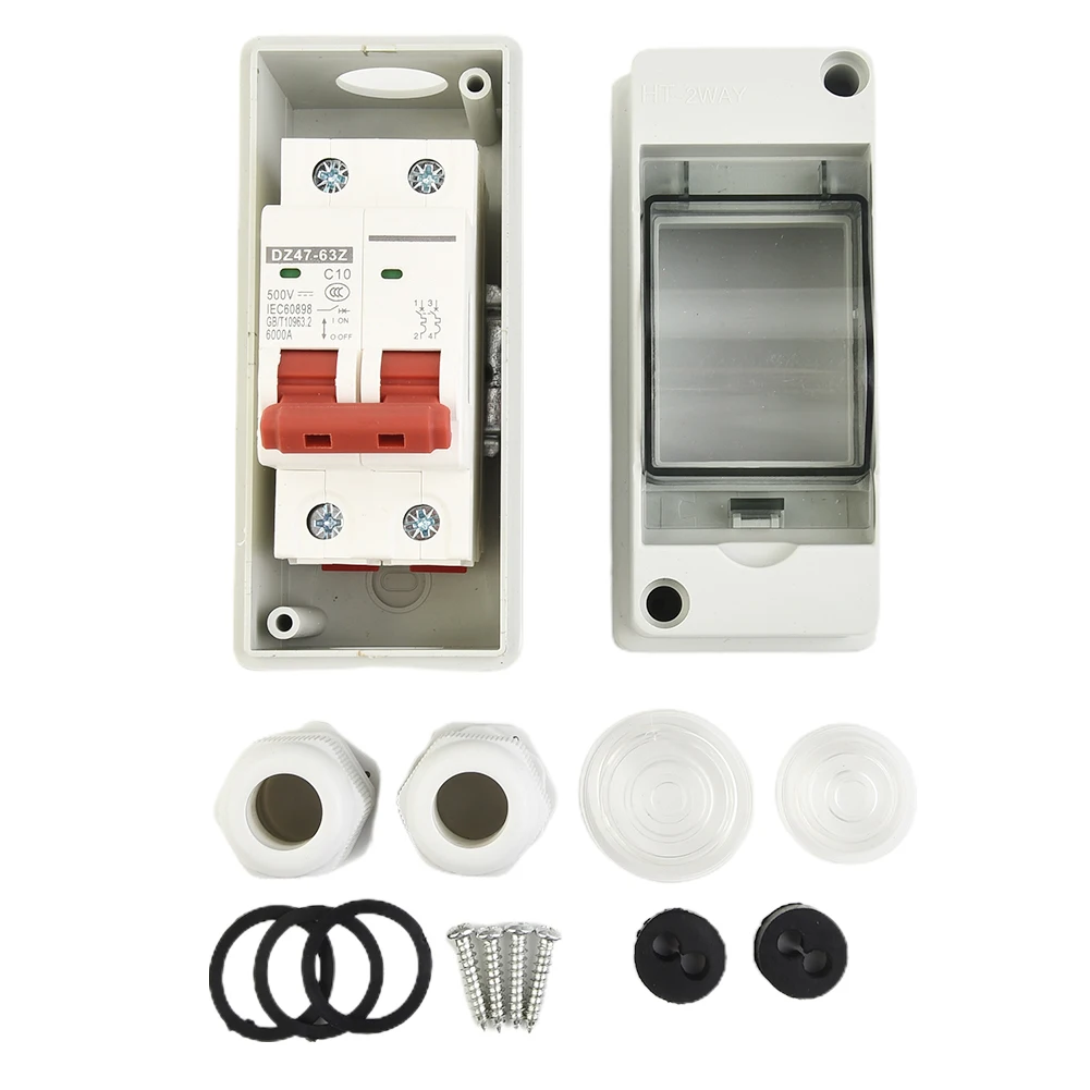 Автоматический выключатель, солнечная фотоэлектрика, водонепроницаемые, 1 шт., аксессуары, зарядное устройство/инверторные выключатели