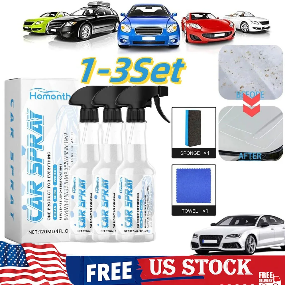 

1-3 комплекта автомобильного спрея-многофункционального средства для обновления покрытия для всех транспортных средств auto Fiskmaak spullen