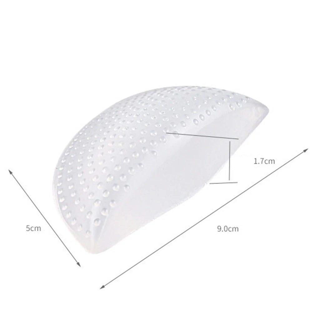 

2 Pairs Orthopedic Insoles Gel Arch Supports for Shoes Women Child Shock Absorption Breathable Footwear Inserts Plantar Care Gel