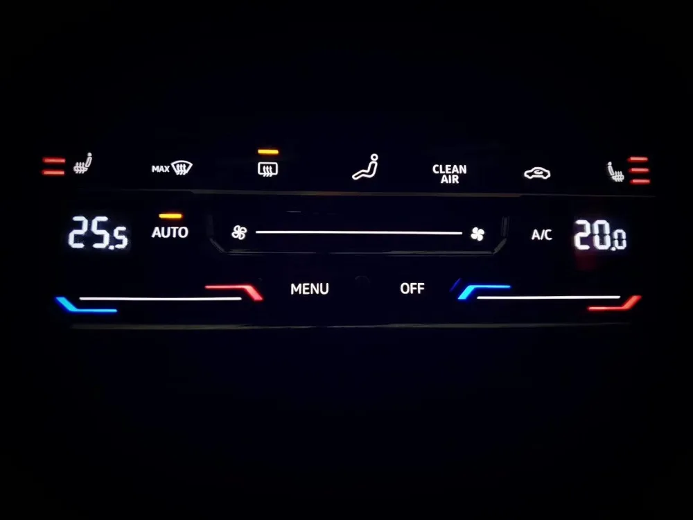 Touch Panel - For Passat B8 Golf 7.5 MK7 Arteon Tiguan MK2 Superb MK3 Touran 5T Kodiaq LCD Liquid Crystal Air Conditioner Switch
