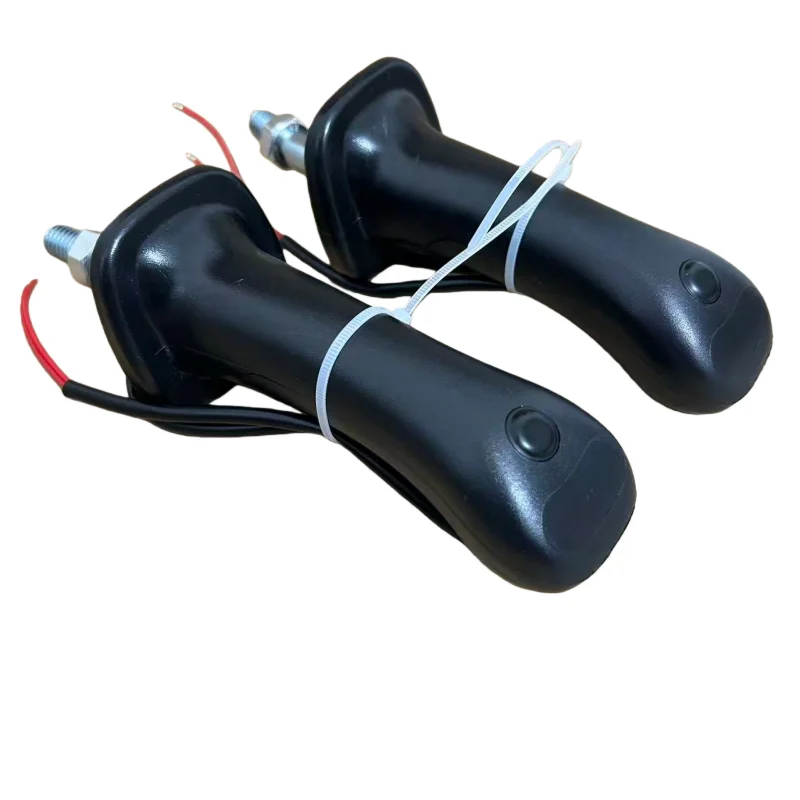 Para yanmar 15/17/20/30/35/55/80/85 kit escavadeira joystick alça de borracha 1 botão m12