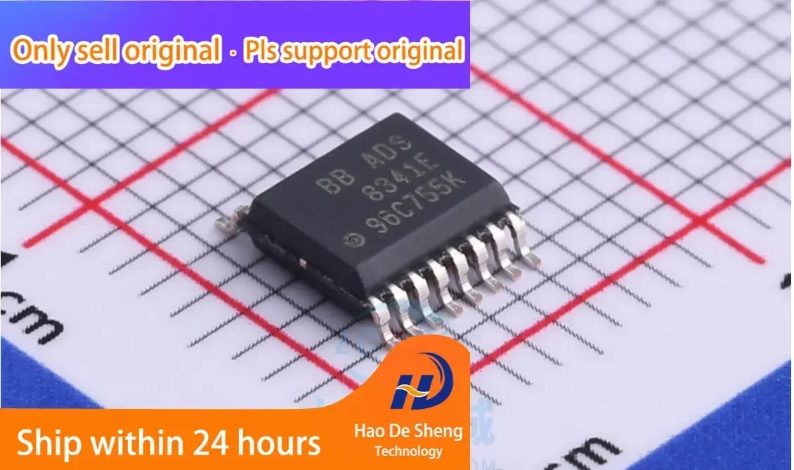 

1PCS/LOT ADS8341E ADS8341E/2K5 ADS8341EB SSOP16 New Original in Stock