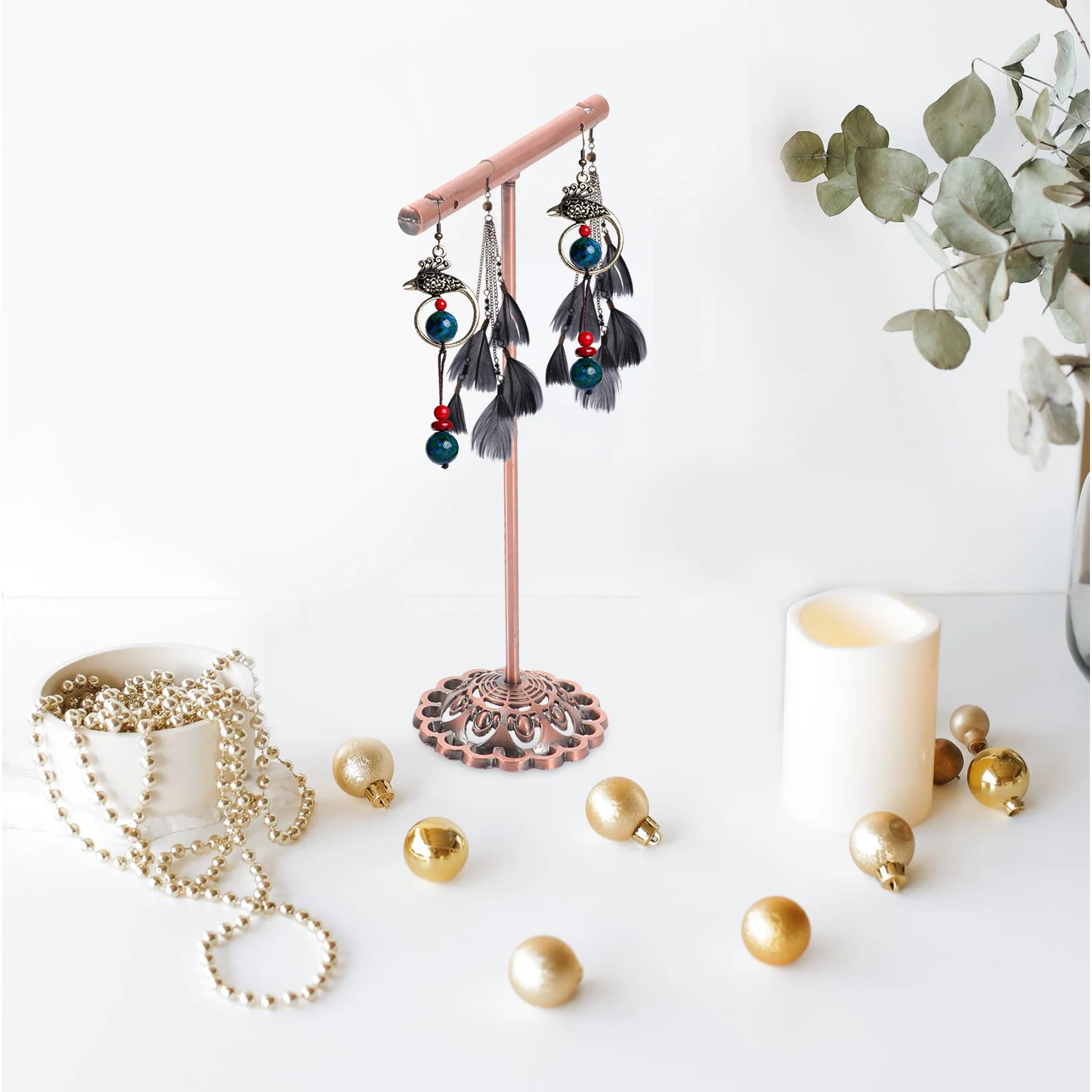 

3-х шт. подставка для сережек, держатель для ювелирных изделий, стойка для сережек, органайзер, железный лоток для хранения