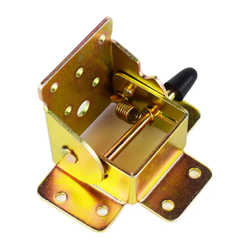 

4PCS 90 Degrees Locking Folding Hinge Lock Shelf Bracket Folding Table Chair Leg Brackets Accessory Strong Bearing Capacity
