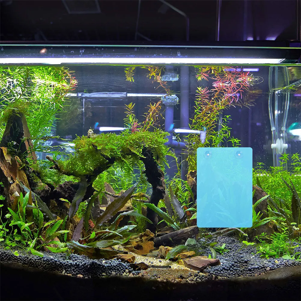 

Suction Cup Breeding Plate For Aquarium Abs Durable Spawning Incubator Textured Surface Fish Tank Isolation Divider