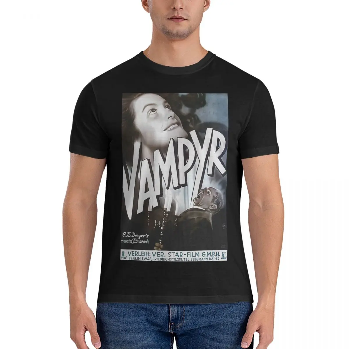 Men LOGO T Shirt Return of the Vampyres Cotton Tops Vintage Short Sleeve Round Neck Tees Gift Idea T-Shirt