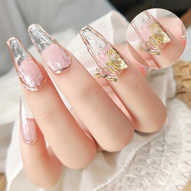 

5/1 шт. вращающийся подшипник для дизайна ногтей «сделай сам», спиннер для дизайна ногтей, бусины для украшения ногтей, новый дизайн, подвески для ногтей, 3D аксессуар для маникюра