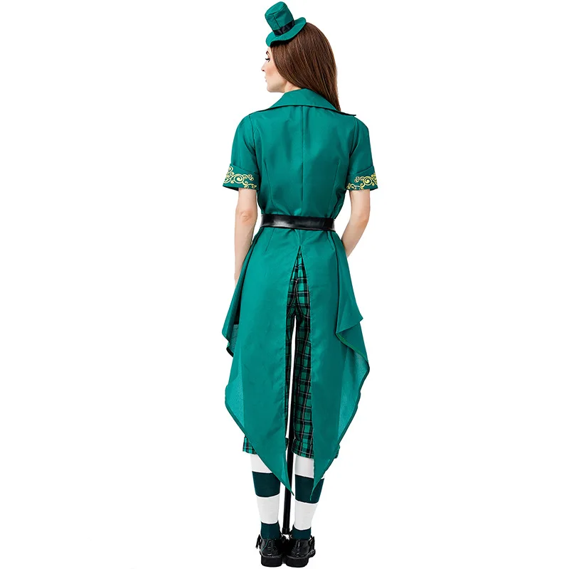 

Halloween Carnival Irish fairy family costumes St. Patrick's Carnival costumes Stage performance costumes women's clothing