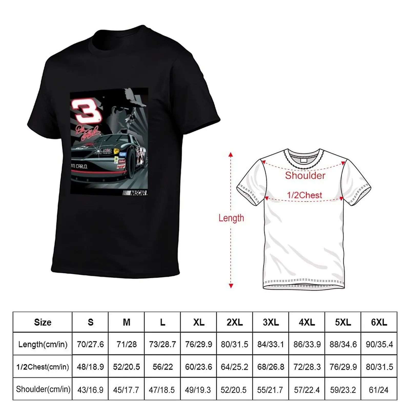 dale earnhardt T-Shirt Work Wear Short Sleeve T-Shirt