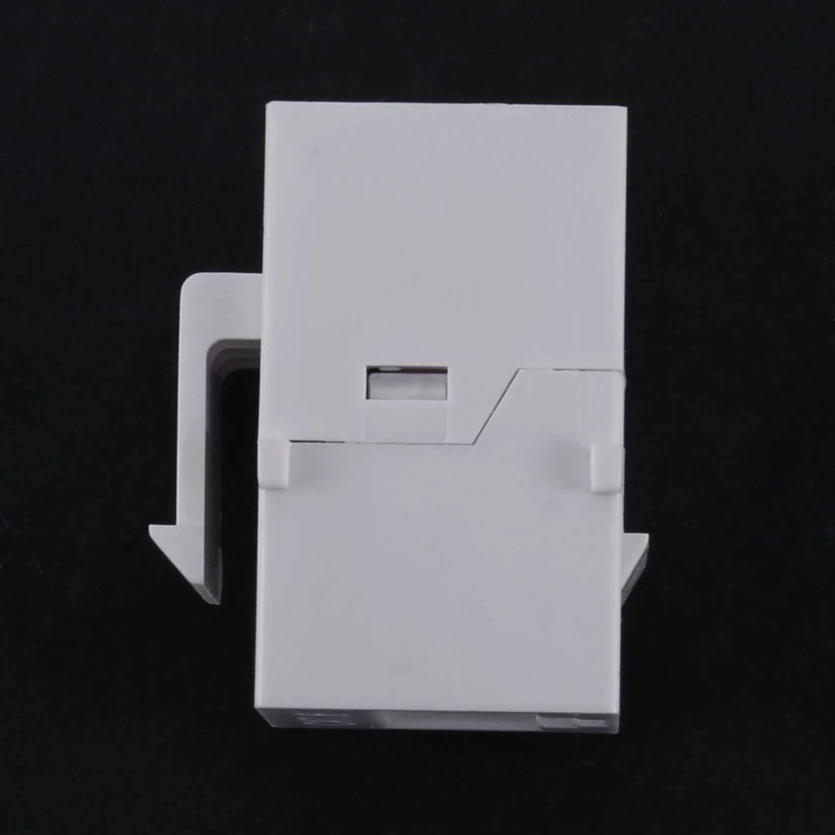 AMSC 10Pcs RJ45 Connector Keystone Jack Cat6 Extension Coupler Ethernet Network LAN Cat 6 Coupler Jacks Extend Adapter,White