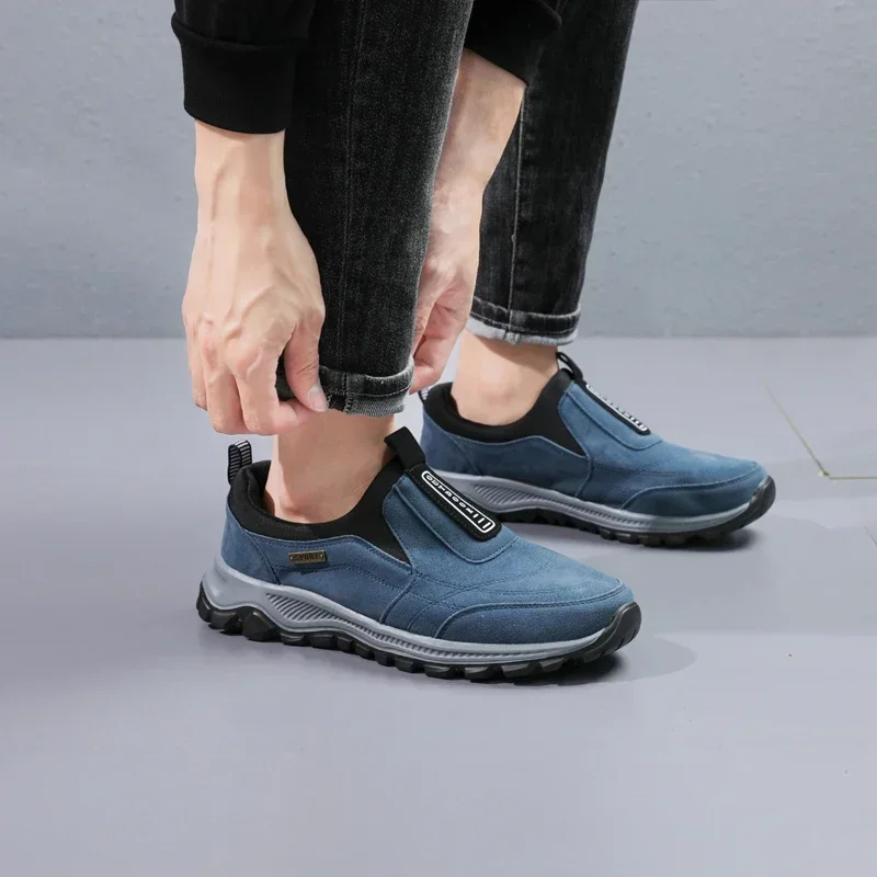 Lightweight  Anti-slip Outdoor Men's Sneaker Male High Quality Indestructible Man Shoe Sneakers Breathable Running Shoes