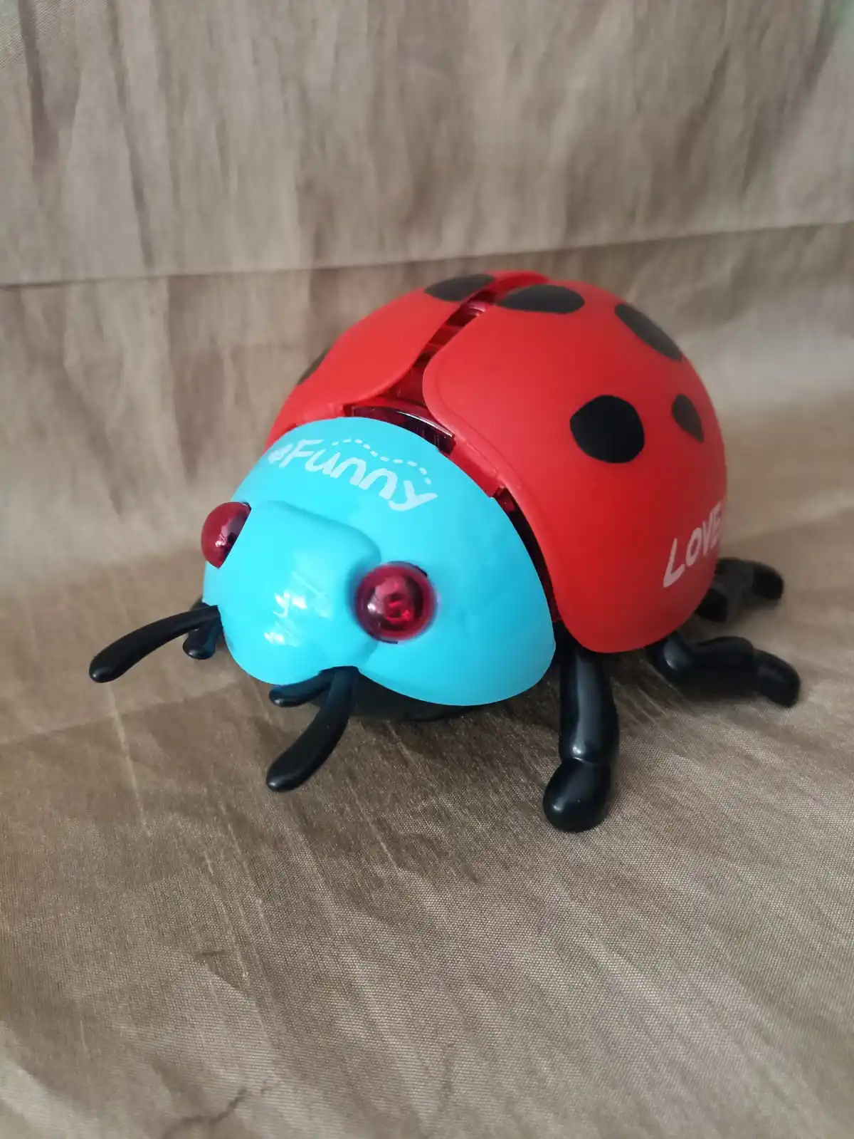 TOP Toy Ladybug-Musical With Child Light-Walking-Red-Immediate Shipping