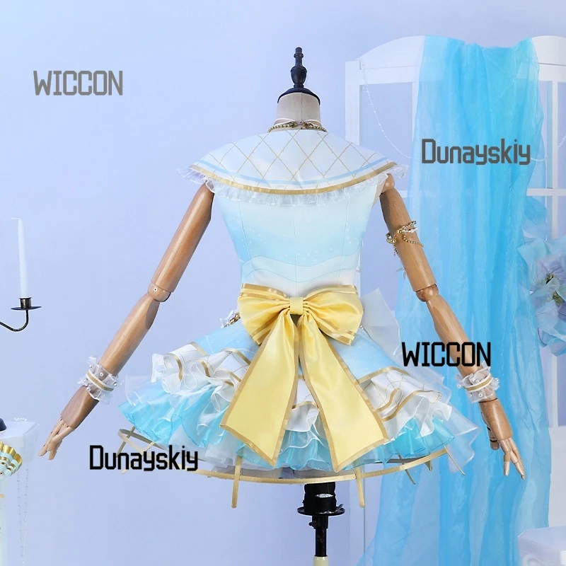 أزياء أنيمي لوف لايف أكوس كاناكو تاكاجاكي للنساء فستان لوليتا أزياء تنكرية ملحقات شعر مستعار جيراي كي أزياء الهالوين التأثيرية