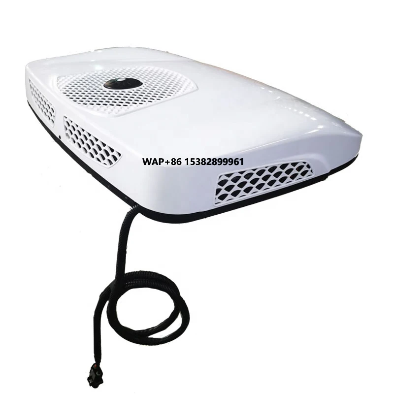 Back Install Portable Battery Operated Marine Portable Rv 12V 24V 48V Caravan Truck Cab Air Conditioning Camping Parking Cooler