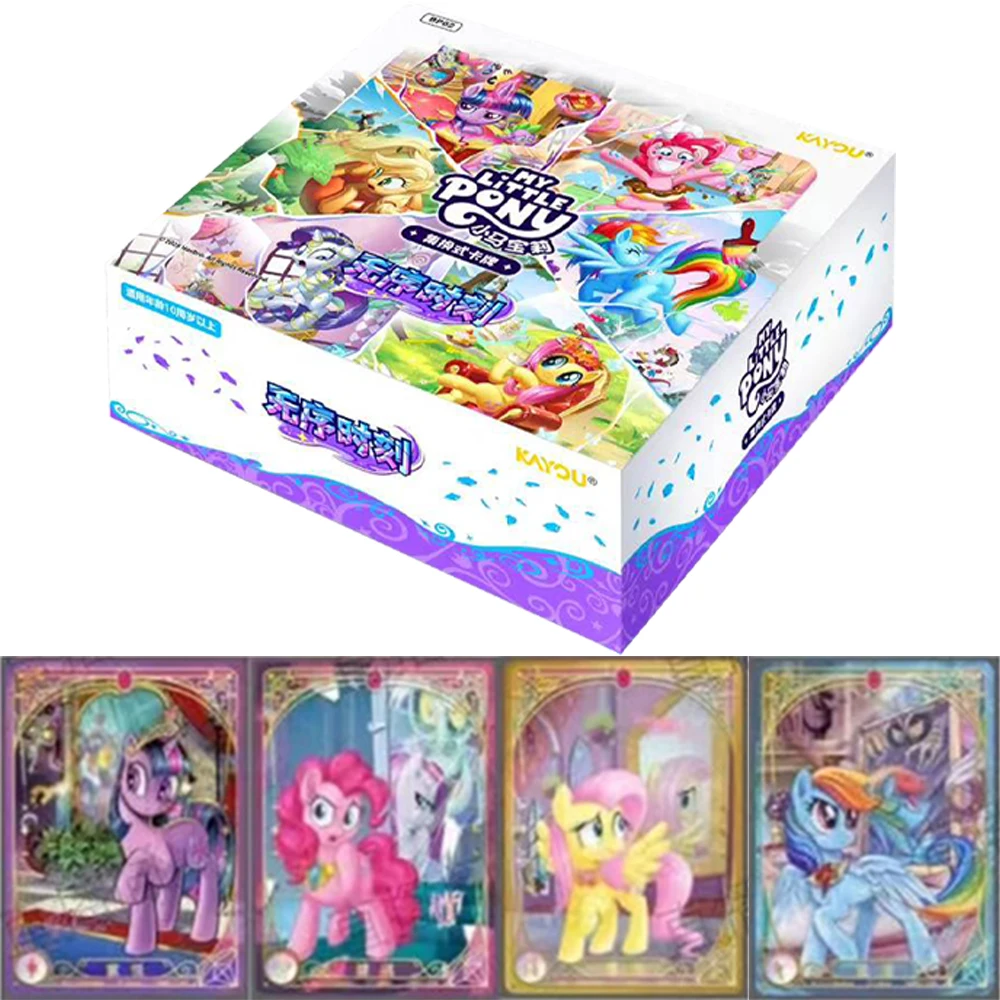 

KAYOU My Little Pony Card Moment of Disorder Series Friendship Magic Cute Princess Anime Collectible Card Toys Gift