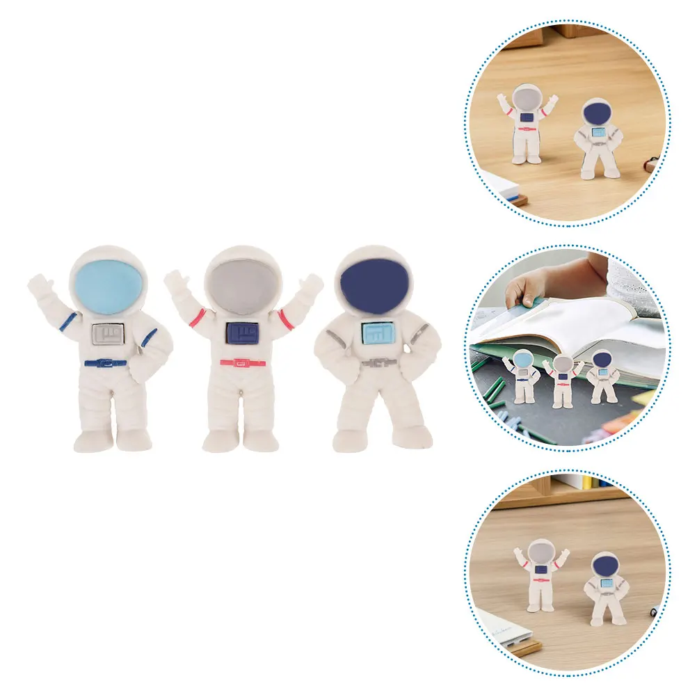 36-pezzi-mini-astronauta-carino-matita-divertente-cartone-animato-materiale-scolastico-premi-per-l'aula-sfusi-bomboniere-spaziale-design-3d-unico
