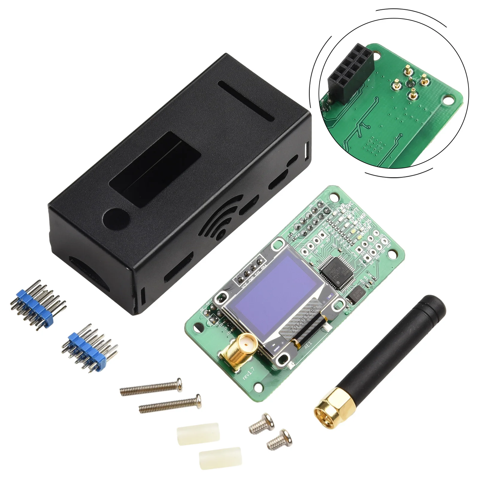 UHF VHF For Mmdvm Hotspot Board For DMR For P25 For Ysf For Dstar With For Oled Screen For Raspberry Pi For Ham Radio Module For