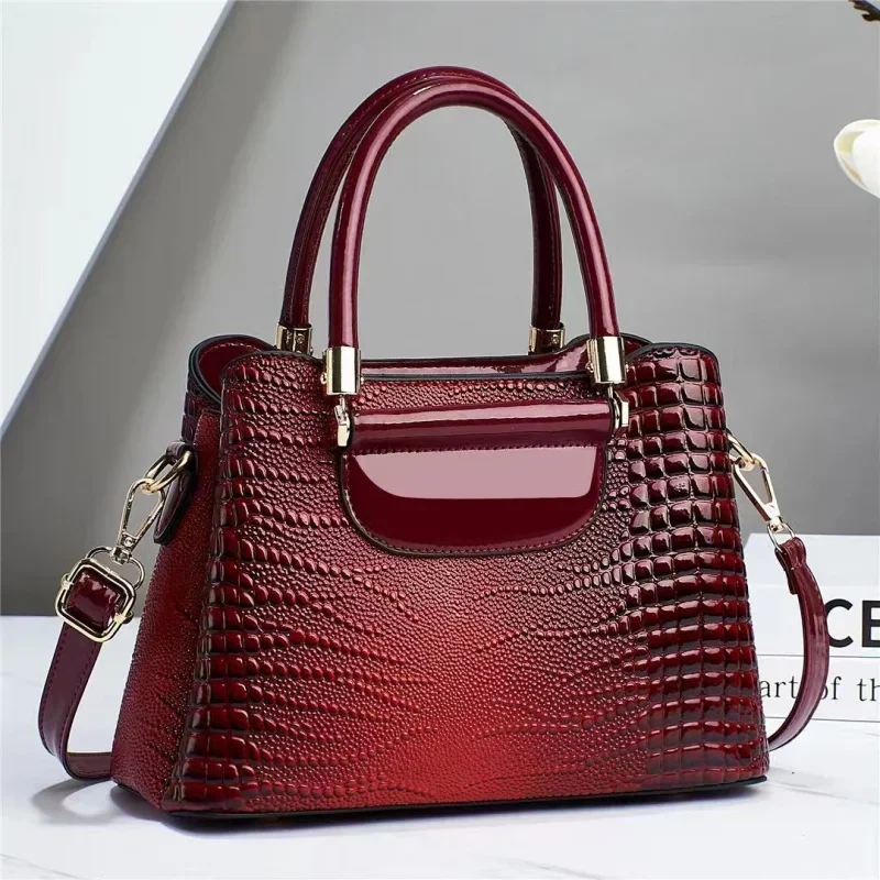 Stone pattern WOMEN\'S handbag vintage shoulder bag New PU leather crossbody bags MEN\'S AND WOMEN\'S Business Bag bolsas mujer sac