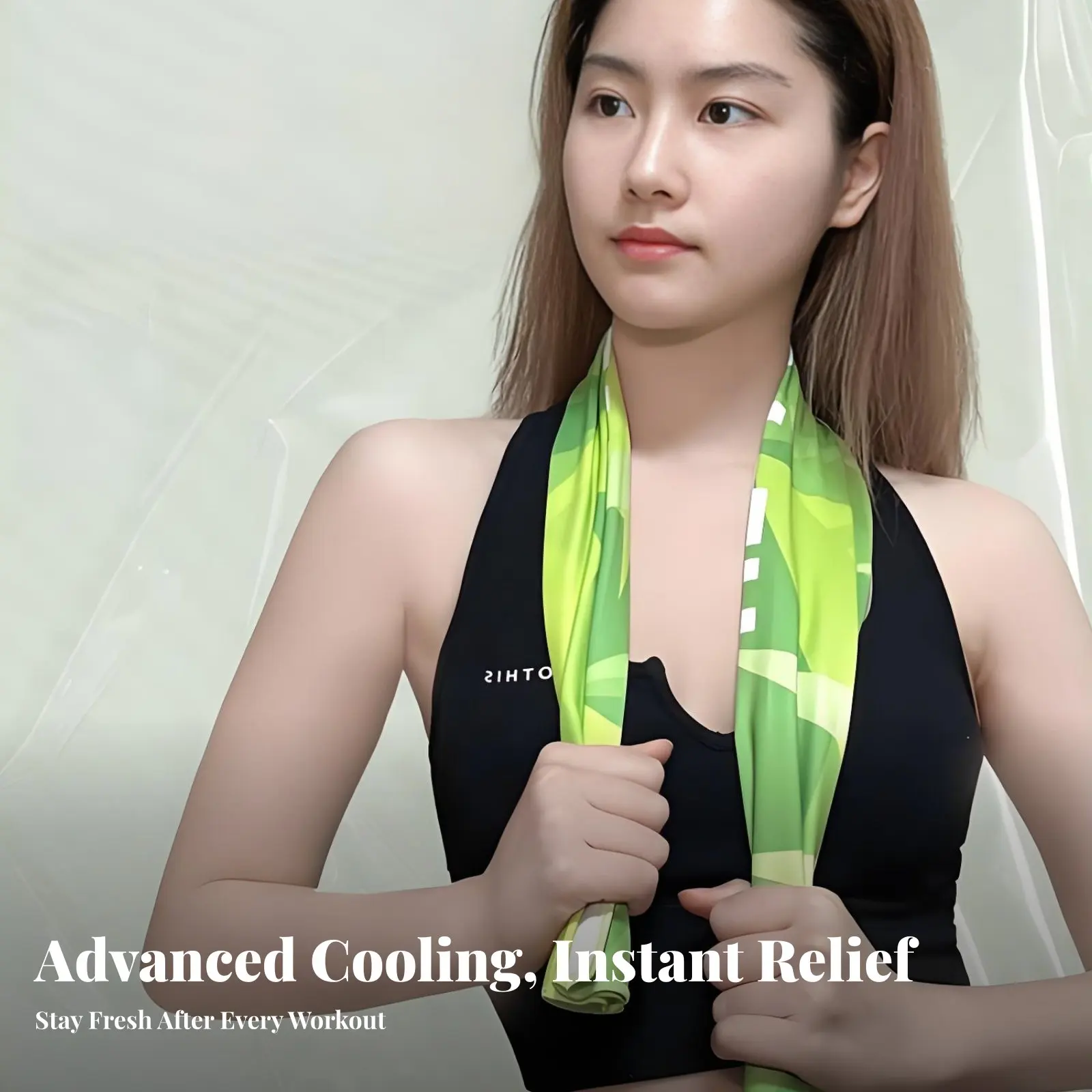 

Охлаждающее спортивное полотенце, легкое, для фитнеса и тренажерного зала, охлаждающее полотенце-повязка на шею, машинная стирка, многоразовое, для спортсменов, бега, велоспорта