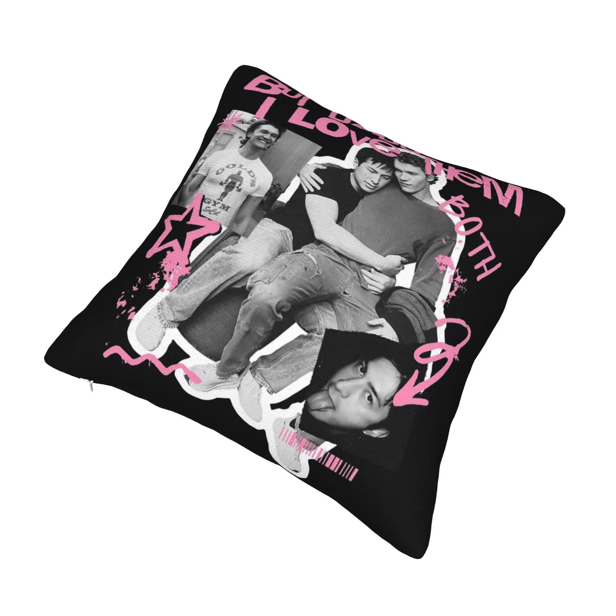 heated rivalry but daddy i love him Pillowcase Printing Polyester Cushion Cover Decor  Pillow Case Cover Home Zipper 18