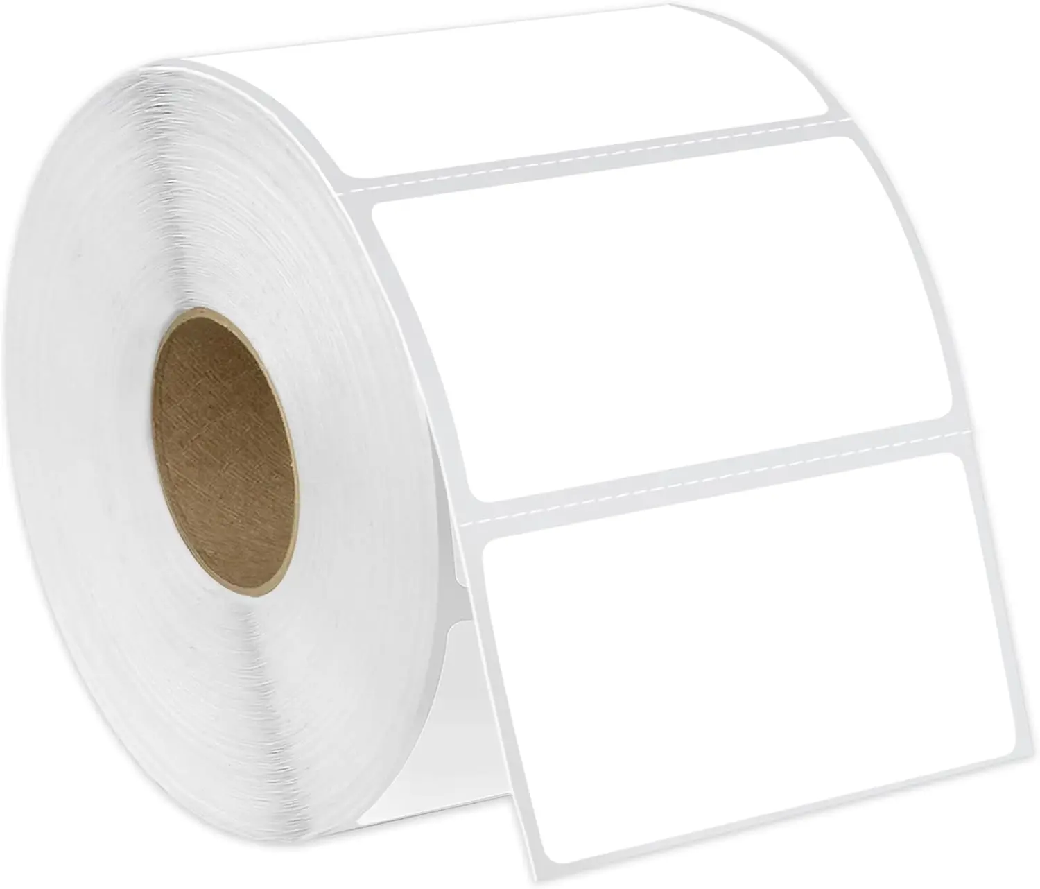 

2.25" x 1.25" Direct Thermal Labels, 10 Rolls of 1000 Each, Perforated for Easy Use - Works with Rollo and Zebra Printers