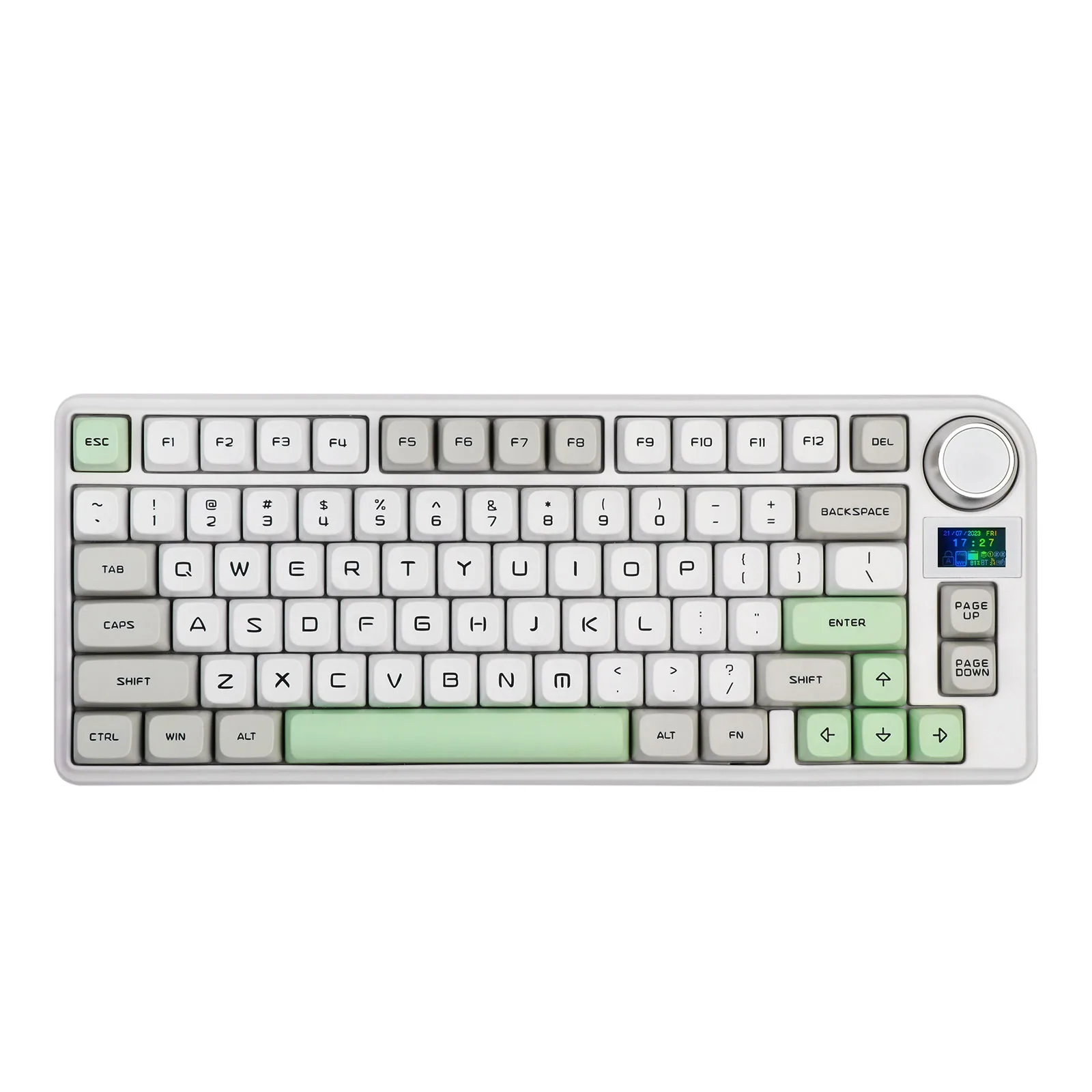 EPOMAKER-Teclado mecánico TH80-X 75%, teclado inalámbrico con cable, Junta de Intercambio en caliente, diseño 2,4 ghz/Bluetooth/USB-C, para