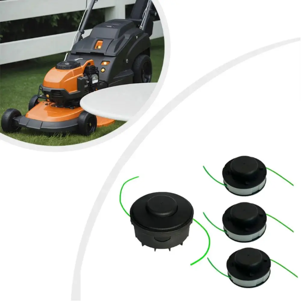 Lightweight Design Trimmer Head Heavy Duty Nylon/Metal Grass Cutting Head Robust Construction Easy Installation
