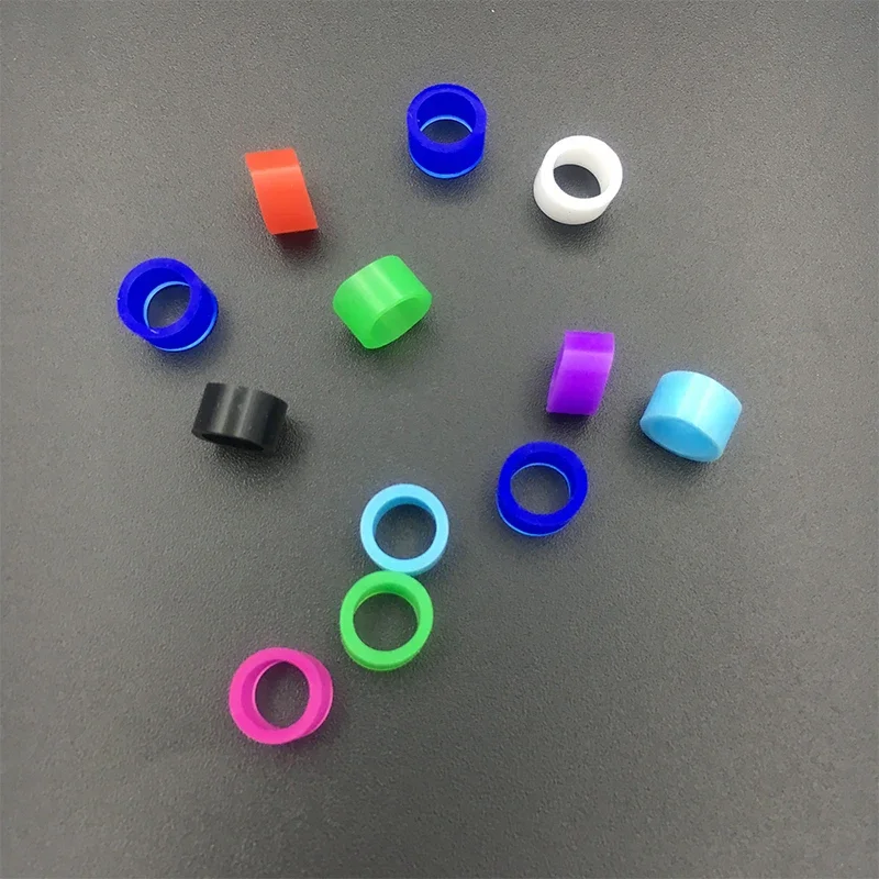 100Pcs/box Dental Silicone Code Rings Autoclavable Color Code Rings Dentistry Materials