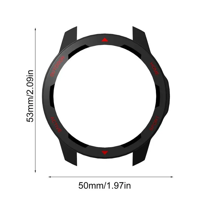 Protective Cover Case For Xiaomi Watch S1 Active Protector Frame Shell For Mi Watch PC Hard Cases Bumper Cover