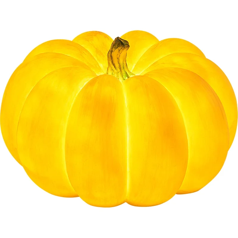 

Landscape courtyard pumpkin floor lamp outdoor waterproof community garden lamp solar hanging portable ambient lamp
