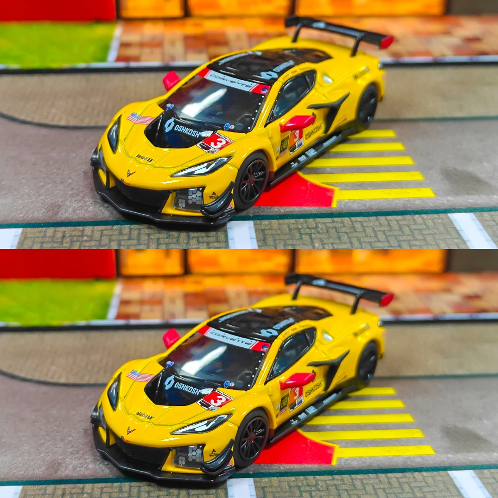 

2Pcs Mini GT Corvette Z06 GT3.R #3 Pratt Miller Motorsports 2024 IMSA #854 1/64（No box）
