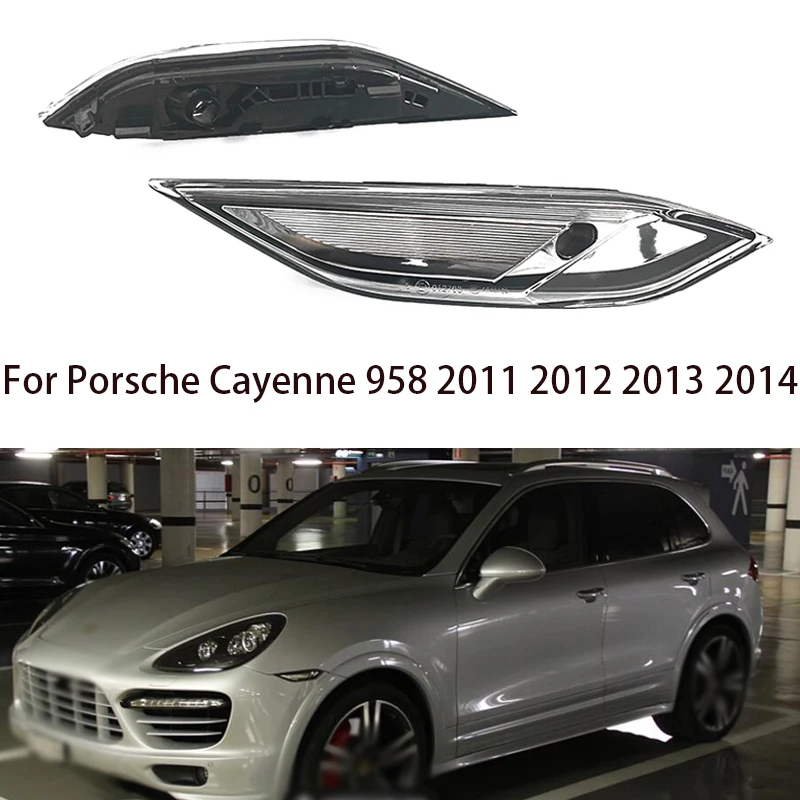 

For Porsche Cayenne 958 2011 2012 2013 2014 Front Side Fender Light Turn Singal Light Marker Light Lamp Car Lights