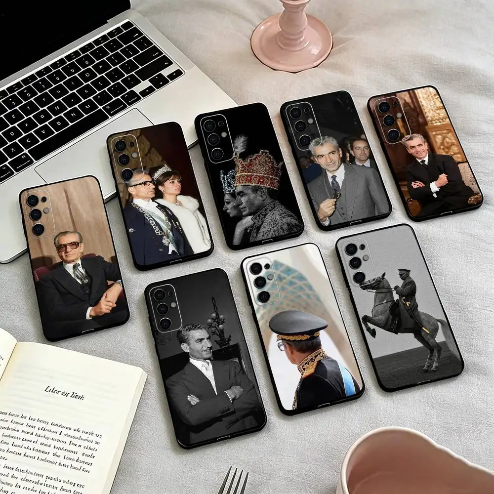 

M-Mohammad Reza Pahlavi Iran Phone Case For Samsung S25,S24,S21,S22,S23,S30,Ultra,S20,Plus,Fe,Lite,Note,10,Black Cover