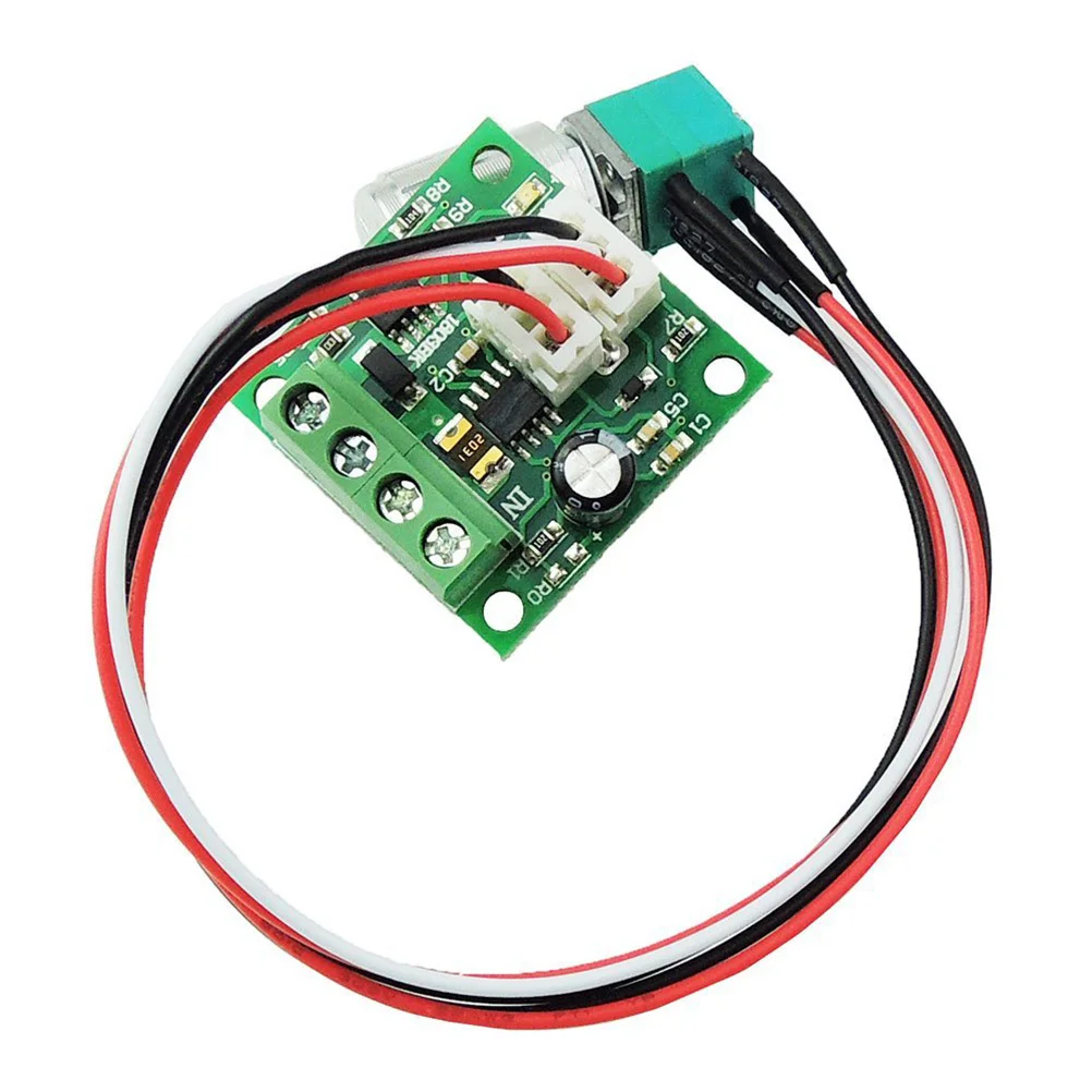 1803bkw Dc Motor Controller Adjustable Pwm Driver 2a 30W 15-18V Voltage Regulator Motor Speed Control Switch 1803bkw Controller
