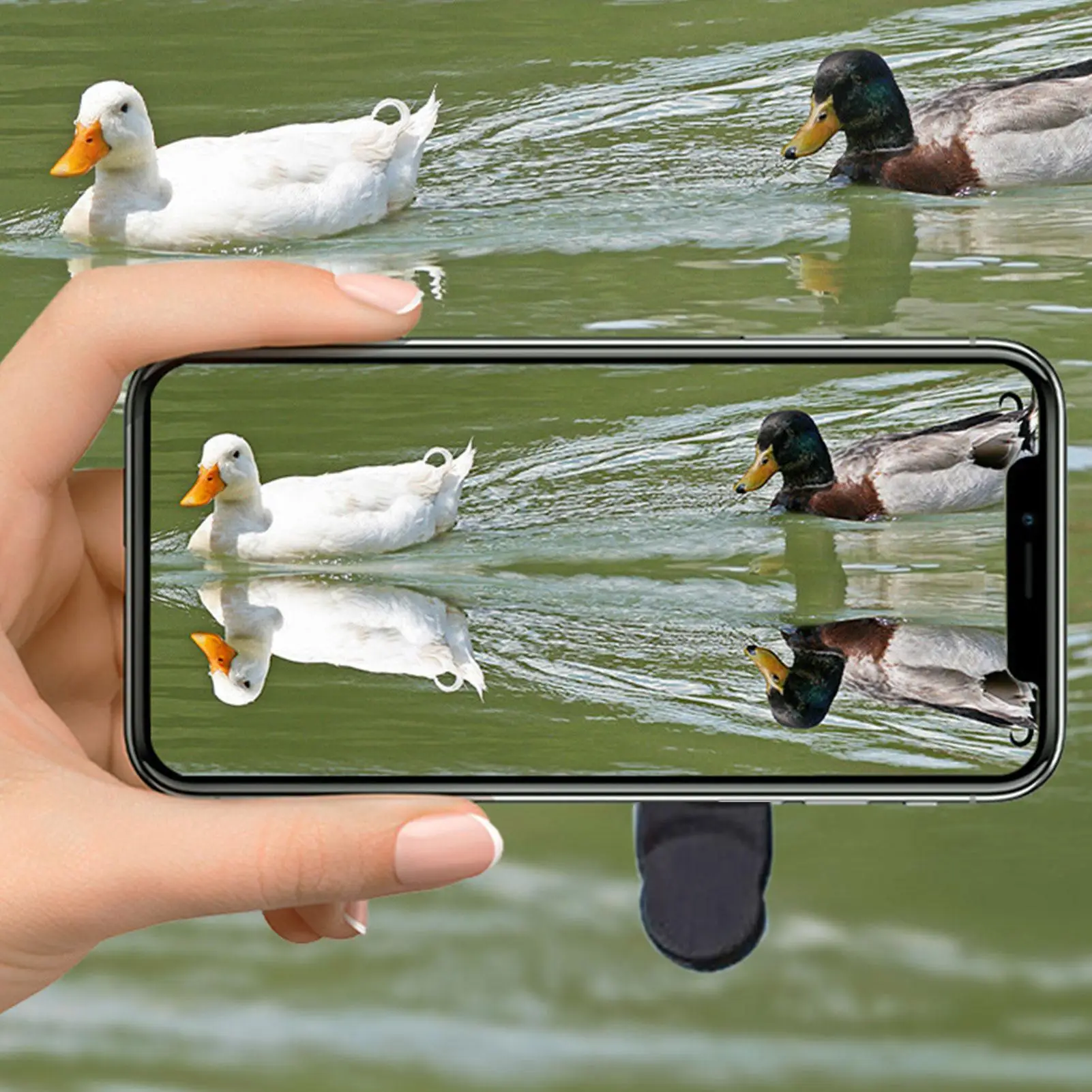 

1PC Smartphone Camera Mirror Reflection Clip Kit For All Phone Models Perfect Tool For Photographers