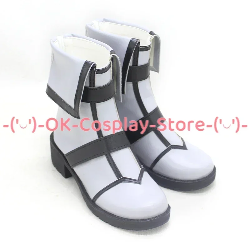 [Aangepast] Kids Rudeus Greyrat Cosplay Schoenen Anime Game Rollenspel Kostuum Prop Halloween Carnaval Party PU Lederen Laarzen