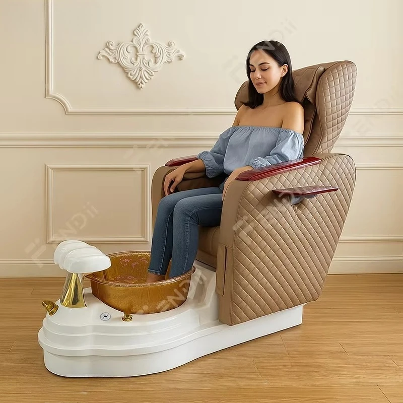 

Professional Electric Pipeless Spa Pedicure Chair for Beauty Salon