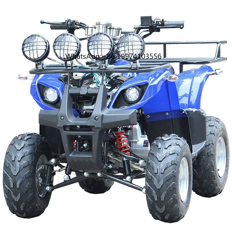 

ATV Adult Quad Motocross 125CC Size Bull Double All Terrain Desert Mountain Bike