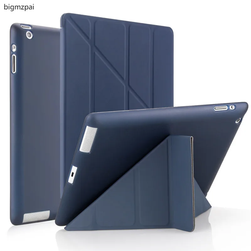 2022 Case for IPad 10th 10.2 9/7/8th 9.7 2018/2017 5/6th Air 4 Leather Soft Smart Cover for Ipad 2/3/4 Mini 1/2/3/4/5 Table Case