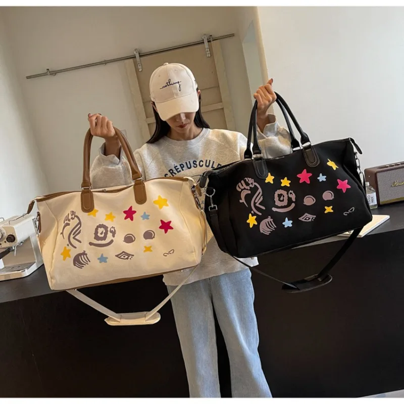 Personal Travel Bag for Women Fitness Gym Bags Business Carry-on Baggage Casual Large-capacity Handbag