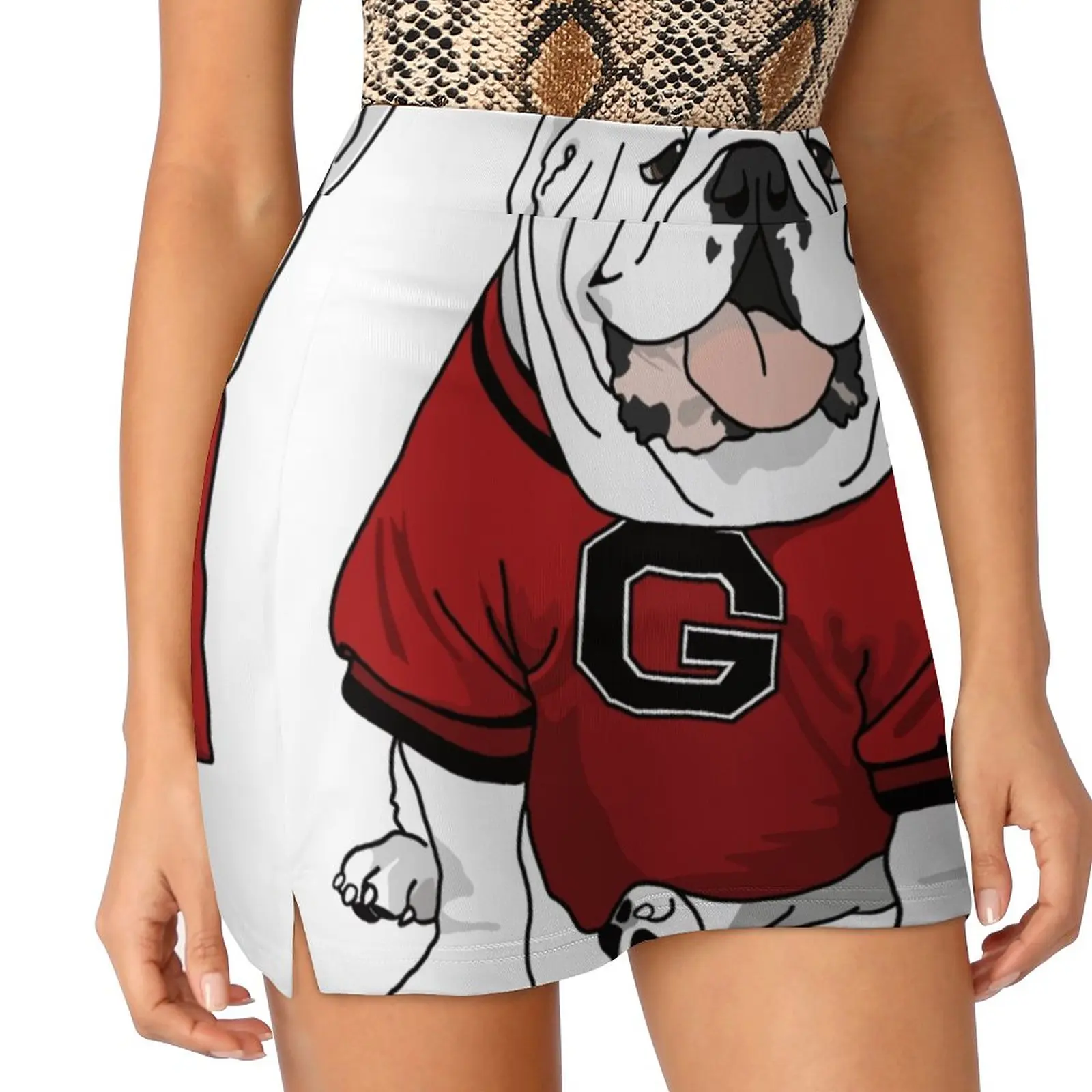 Uga Bulldog Women's skirt Aesthetic skirts New Fashion Short Skirts University Of Georgia Uga Go Dawgs Football Mascot Athens