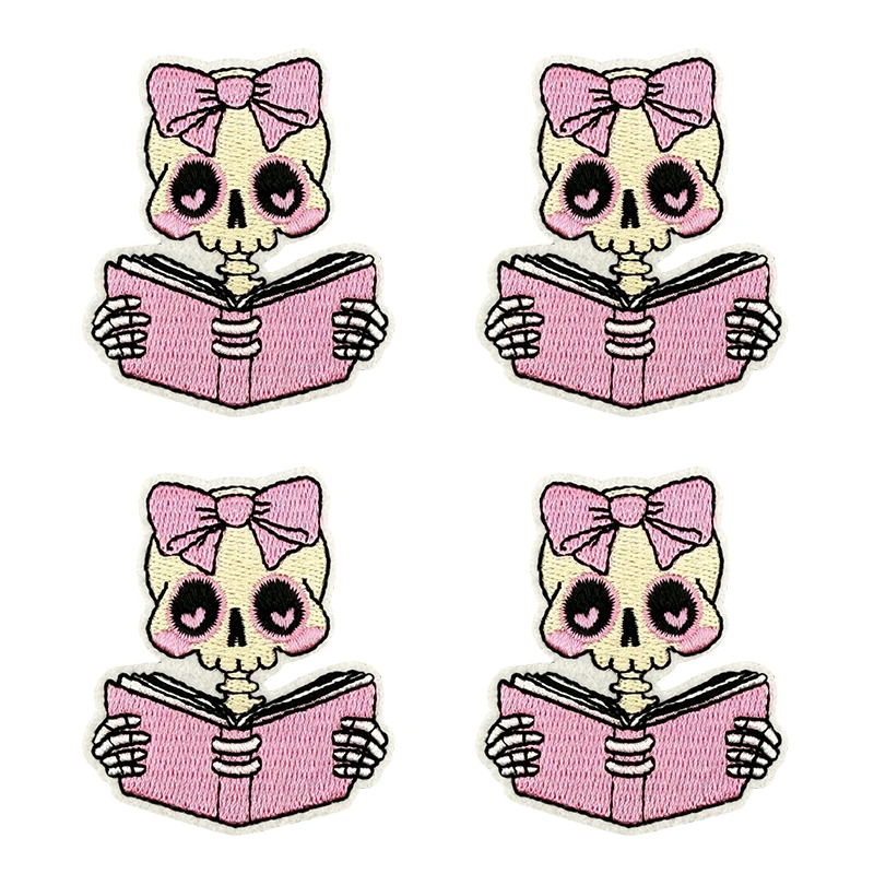 Parche bordado rosa lema moda MOLLE para planchar – Parejas DIY - imagen 5