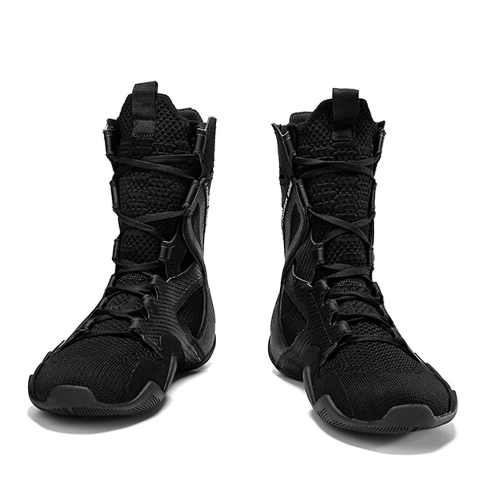 Men Boxing Shoes Professional Breathable Fighting Wrestling Shoes Equipment Non-Slip Brand Gym Training Top Quality Boxing Boots