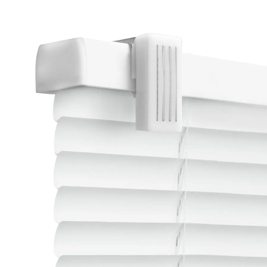 

QuickInsta MagMount No Tools No Drill Cordless 1 Magnet Mini Blinds for Metal Steel Doors, 25 W x 72 H, White