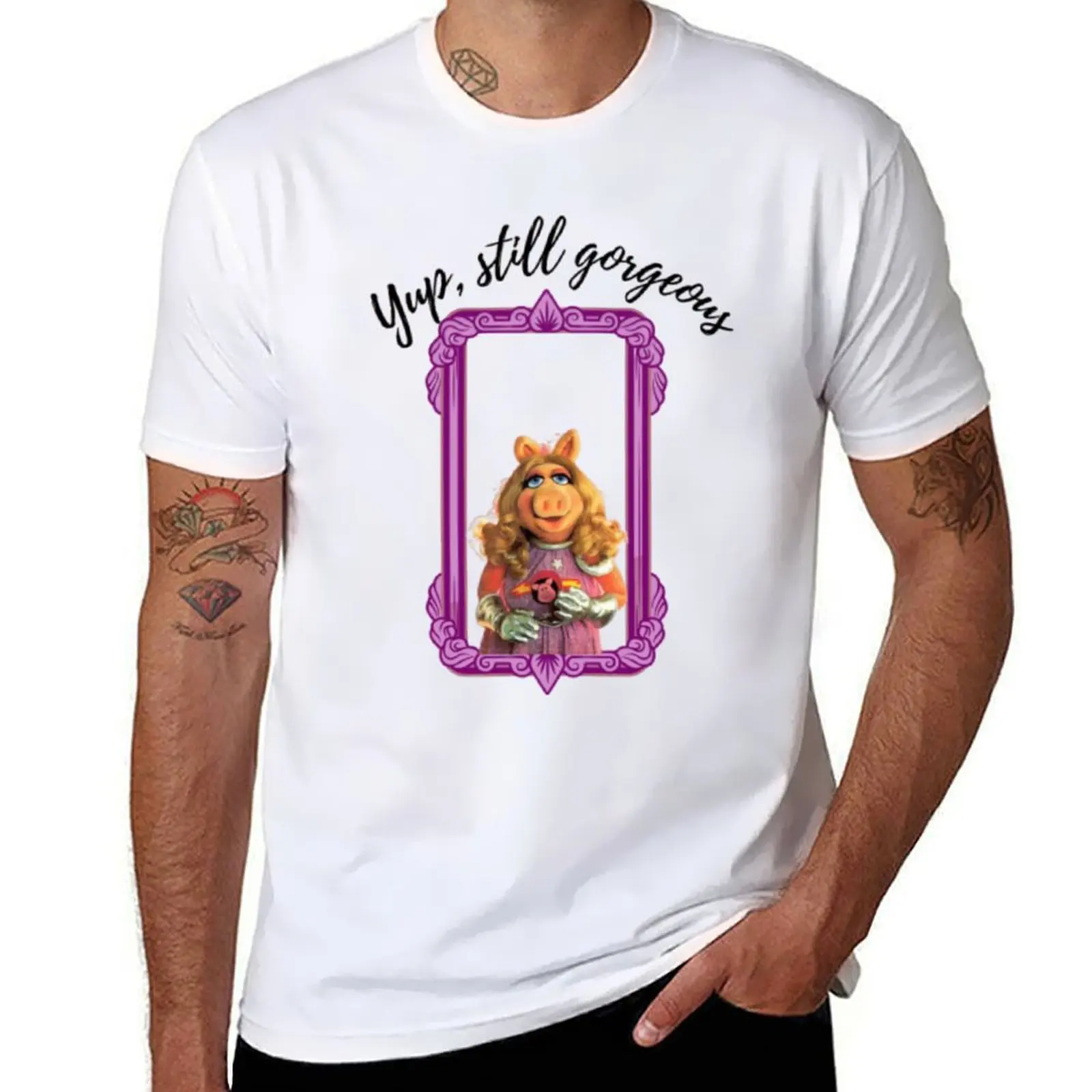 

Miss Piggy funny quote T-Shirt t shirt man cotton t shirt man designer T-Shirt